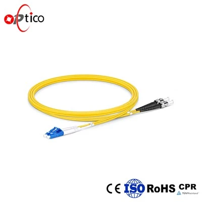 Kabel Patch Dupleks Mode Tunggal LC Ke FC